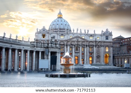 Basilica di San Pietro, Vatican, Rome, Italy