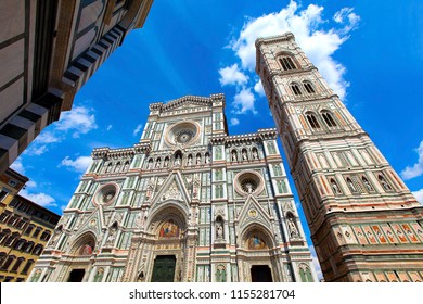 The Basilica Di Santa Maria Del Fiore In Florencia, Italia