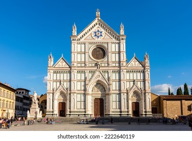 Basilica of the Holy Cross (Santa Croce) in Florence, Italy