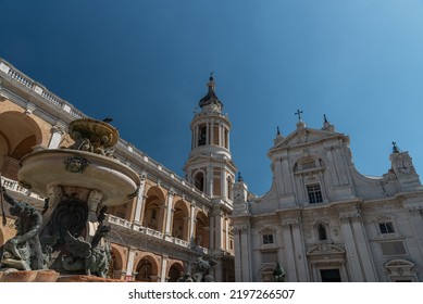 The Basilica Of The Holy House Is One Of The Main Places Of Veneration Of Mary And One Of The Most Important And Visited Marian Shrines Of The Catholic Church. It Is Located In Loreto.