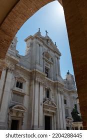 The Basilica Of The Holy House Is One Of The Main Places Of Veneration Of Mary And One Of The Most Important And Visited Marian Shrines Of The Catholic Church. It Is Located In Loreto.