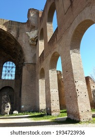 Basilica Of Maxentius In Rome 