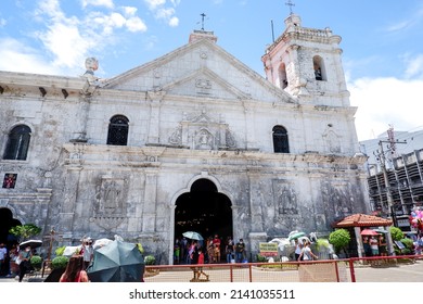 Basilica Minore Del Sto. Niño De Cebu - Oldest Catholic Church In The Philippines - Cebu City, Philippines March 26, 2022