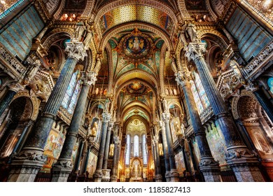 Basilica Notre Dame, Lyon, France taken in 2015