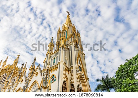 Basilica of Our Lady of Lourdes in Belo Horizonte, Brazil 