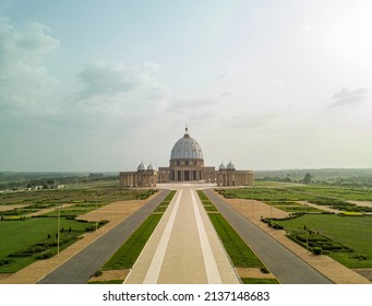 Basilica Of Our Lady Of Peace In Yamoussoukro, Ivory Coast