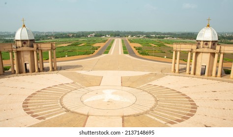 Basilica Of Our Lady Of Peace In Yamoussoukro, Ivory Coast