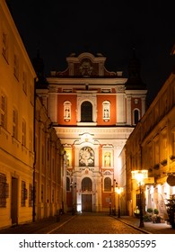 Basilica of Our Lady of Perpetual Help, Mary Magdalene and St. Stanislaus. Fara Poznanska. Poland. photo was taken 27.12.2020
