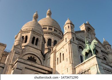 Basilica Of The Sacred Heart Paris By Architect Paul Abadie, On The Montmartre Hill