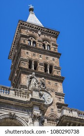 Basilica Of Saint Mary Major (Basilica Di Santa Maria Maggiore, 1743) - Papal Major Basilica And Largest Church In Rome Dedicated To Blessed Virgin Mary. Italy.