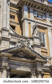 Basilica Of Saint Mary Major (Basilica Di Santa Maria Maggiore, 1743) - Papal Major Basilica And Largest Church In Rome Dedicated To Blessed Virgin Mary. Italy.