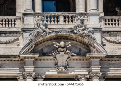 Basilica Of Saint Mary Major (Basilica Di Santa Maria Maggiore, 1743) - Papal Major Basilica And Largest Church In Rome Dedicated To Blessed Virgin Mary. Italy.