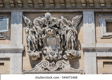 Basilica Of Saint Mary Major (Basilica Di Santa Maria Maggiore, 1743) - Papal Major Basilica And Largest Church In Rome Dedicated To Blessed Virgin Mary. Italy.