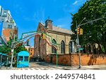 Basilica of Saint Patrick Old Cathedral in the Nolita neighborhood of Lower Manhattan - New York City, United States