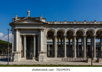 Basilica Of Saint Paul Outside The Walls In Rome, Italy