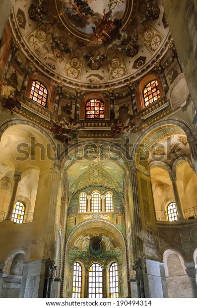 Basilica San Vitale Interior View Ravenna Stock Photo Edit