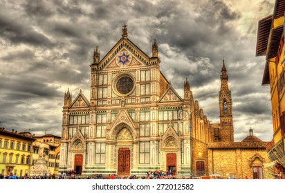 Basilica Of Santa Croce In Florence - Italy