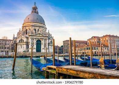 Basilica Santa Maria della Salute in Venice. Italy