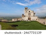 basilica of st francis in assisi, italy