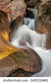  At The Basin Near Lincoln, New Hampshire