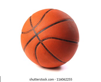 Basket Ball Isolated On White Background