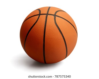 Basket Ball Isolated On White Background