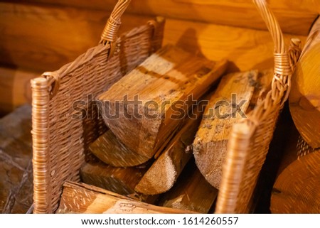 Similar – warmth Wood Brown Basket