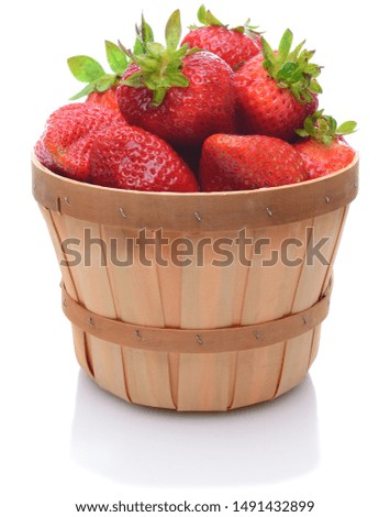 Similar – Foto Bild Pick juicy red strawberries