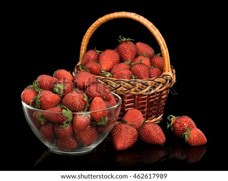 Similar – strawberry season Food