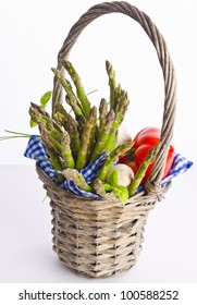 Basket with Vegetable