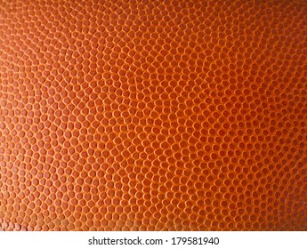 Basketball ball detail leather surface texture background 