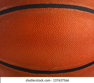 Basketball Ball Detail Leather Texture Background