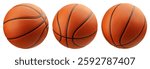 Basketball Ball isolated on white background, clipping path, full depth of field