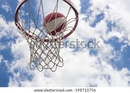 Basketball concept