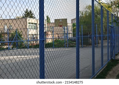 Basketball Court Open Air No People.