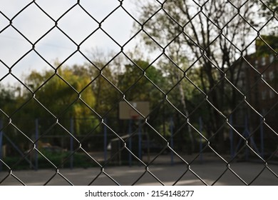 Basketball Court Open Air No People.