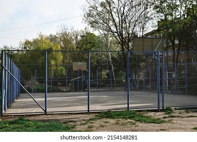 Basketball Court Open Air No People.