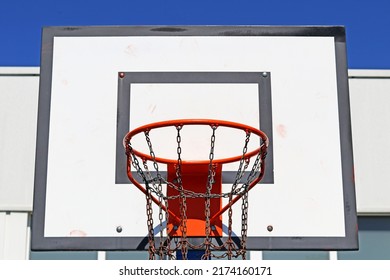 Basketball Court Public Park Stock Photo 2174160171 Shutterstock