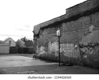 Basketball Hoop In Backyard