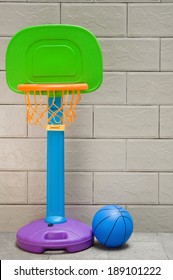 Basketball Hoop And Ball For Little Kid