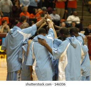 Basketball Huddle