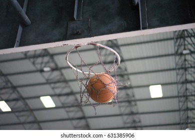 Basketball into the loop
