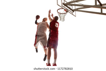 Basketball Isolated On White