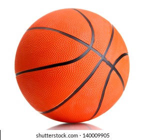 Basketball Isolated On White