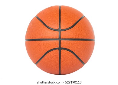 Basketball Isolated On A White Background