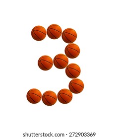 basketball number 3
