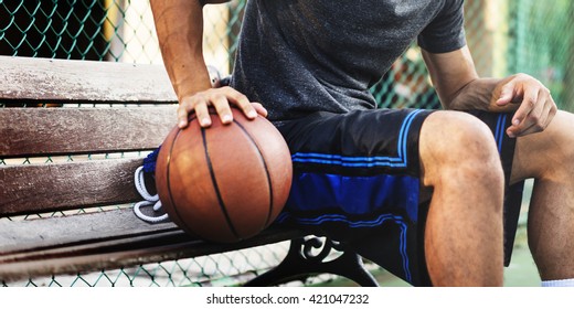 Basketball Player Athlete Exercise Sport Stadium Concept - Powered by Shutterstock