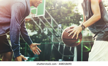 Basketball Player Athlete Exercise Sport Stadium Concept - Powered by Shutterstock