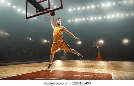 Basketball Player. Layup