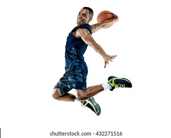 Basketball Player  Man Isolated 